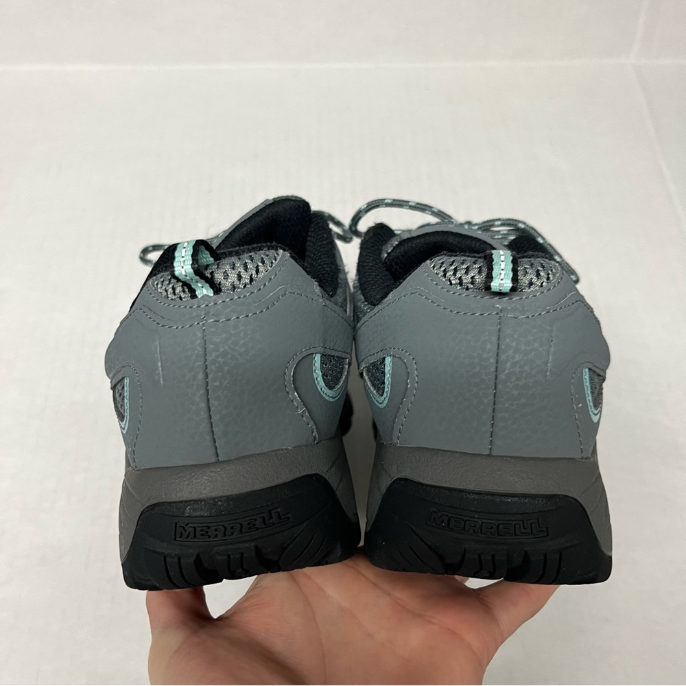 Merrel gray Moab 2 low hiking trail shoes 6 Gorpcore outdoor adventure walking - Picture 9 of 13